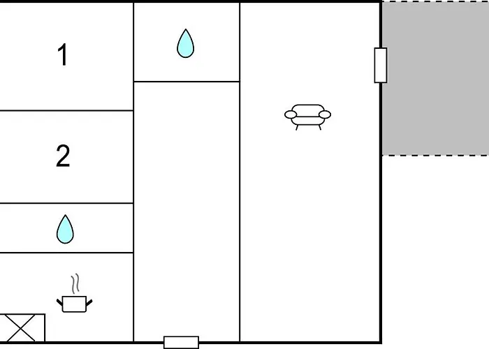 Lägenhet Cozy In With Wifi *